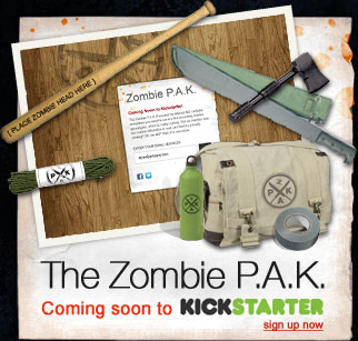 The Zombie PAK protection kit